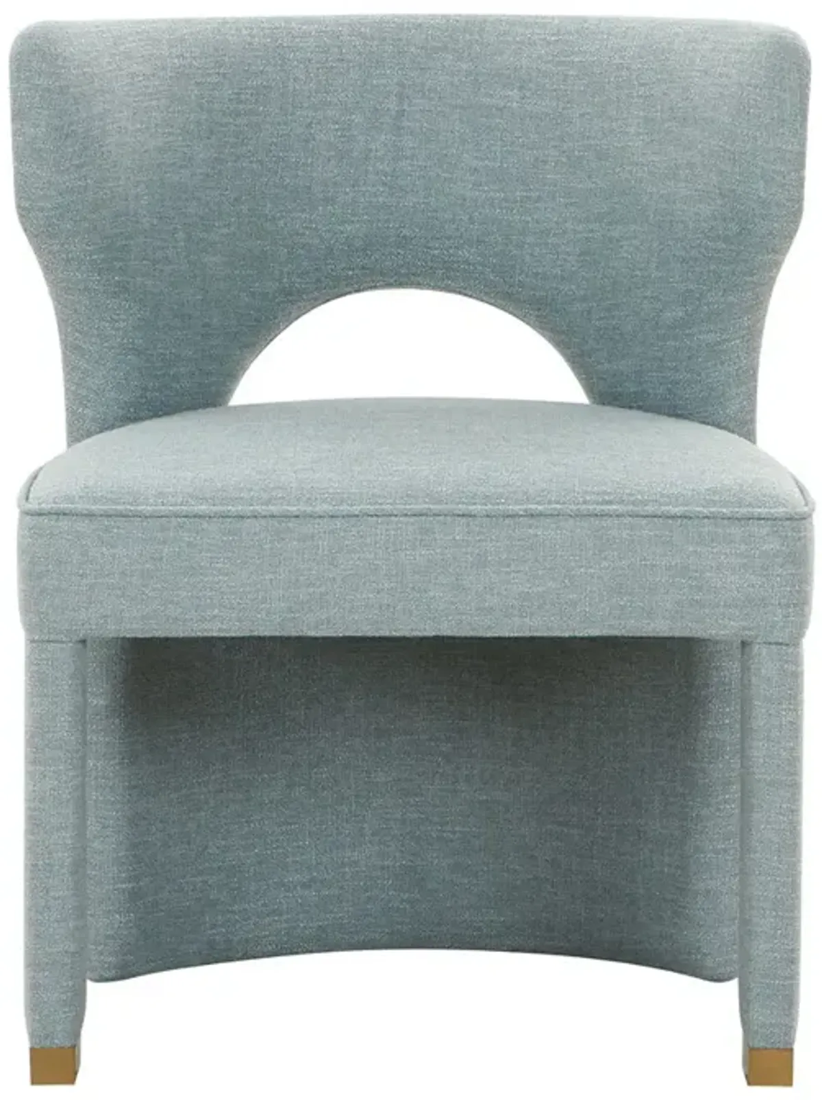 Valerie Dining Chair in French Blue Linen