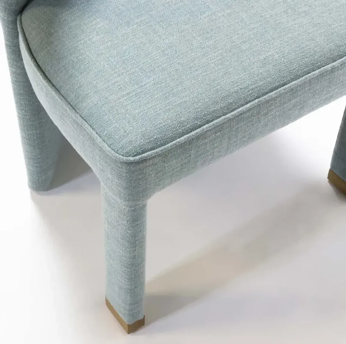 Valerie Dining Chair in French Blue Linen