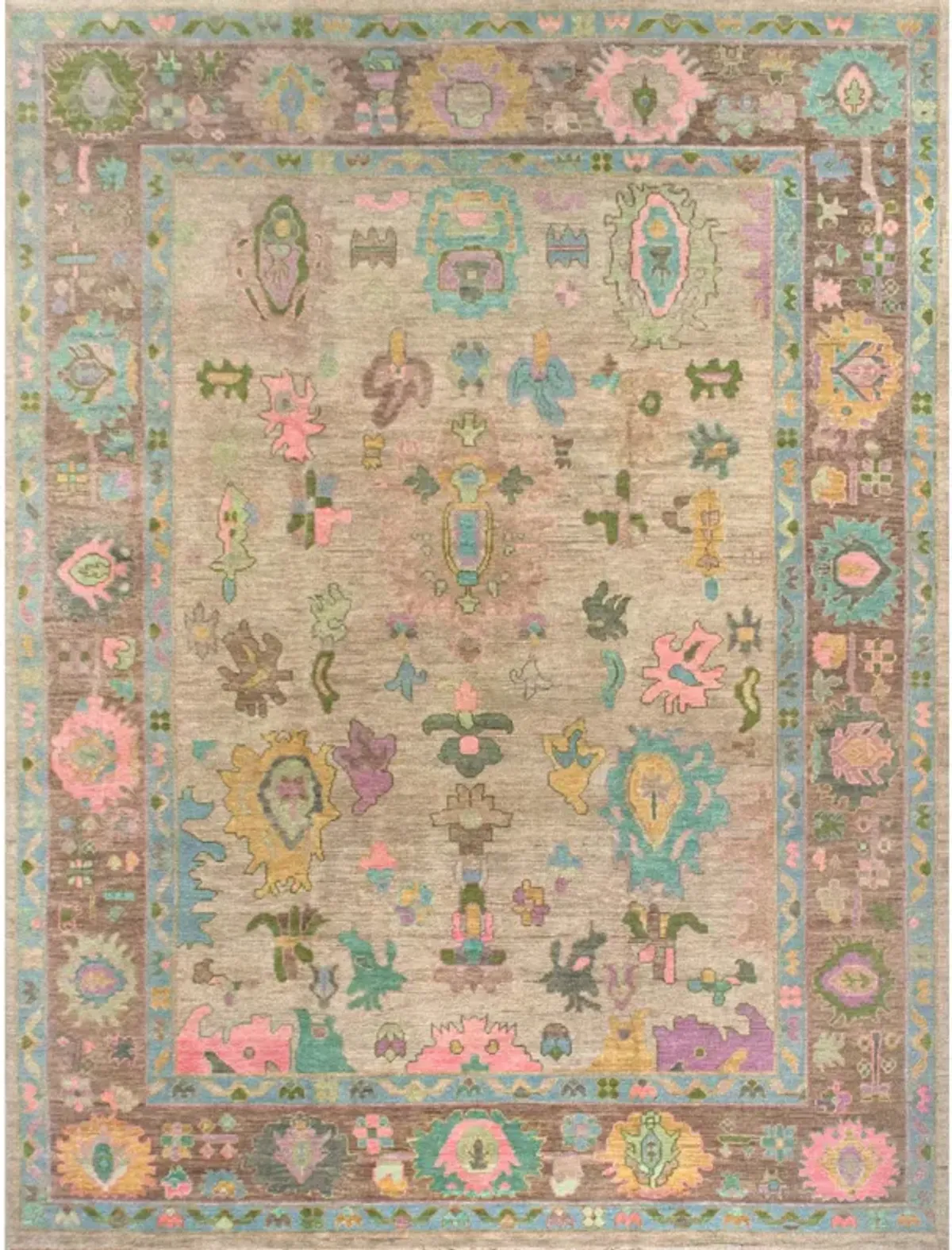 In Stock 5x7 Posie Turkish Knot Rug