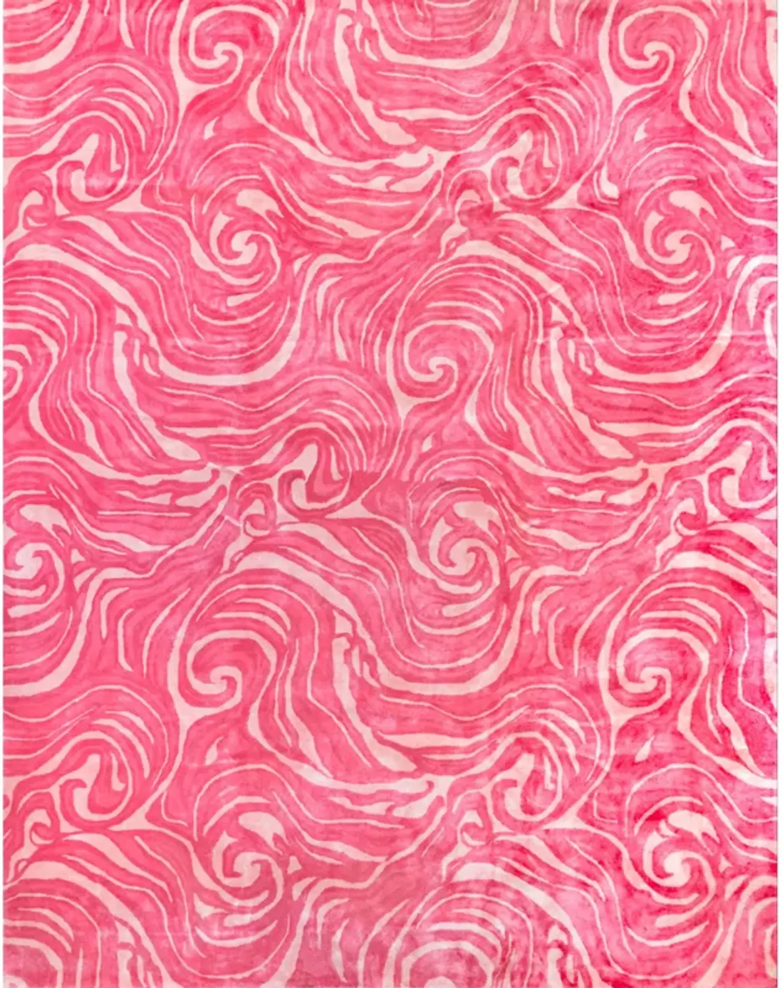 Sybil Pink Tufted Rug