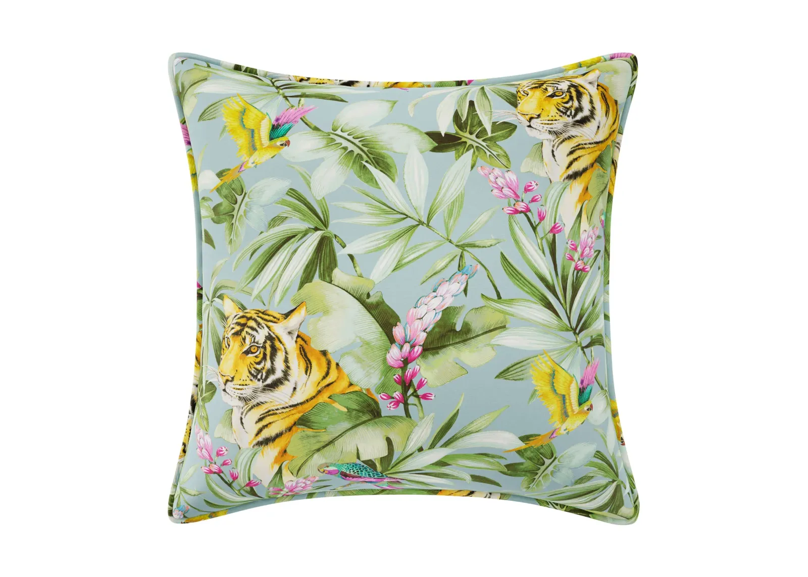 Custom Pillow - Mangrove Tiger Blue