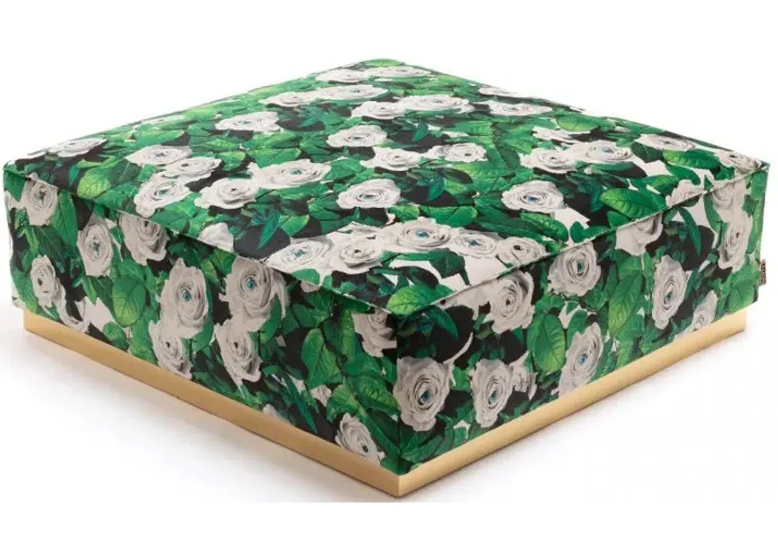 Toiletpaper Roses Pouf by Seletti