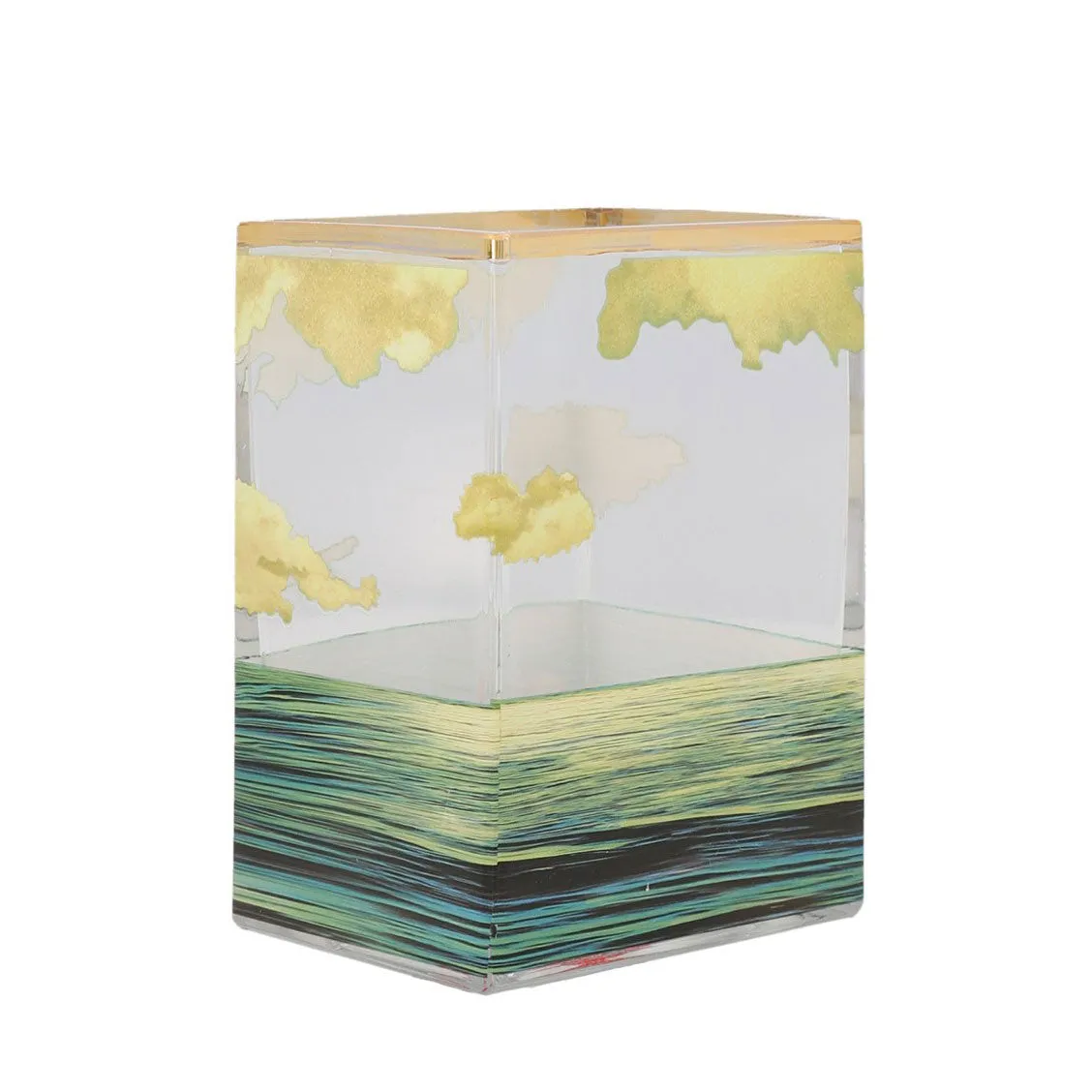 Toiletpaper Sea Girl Glass Vase by Seletti