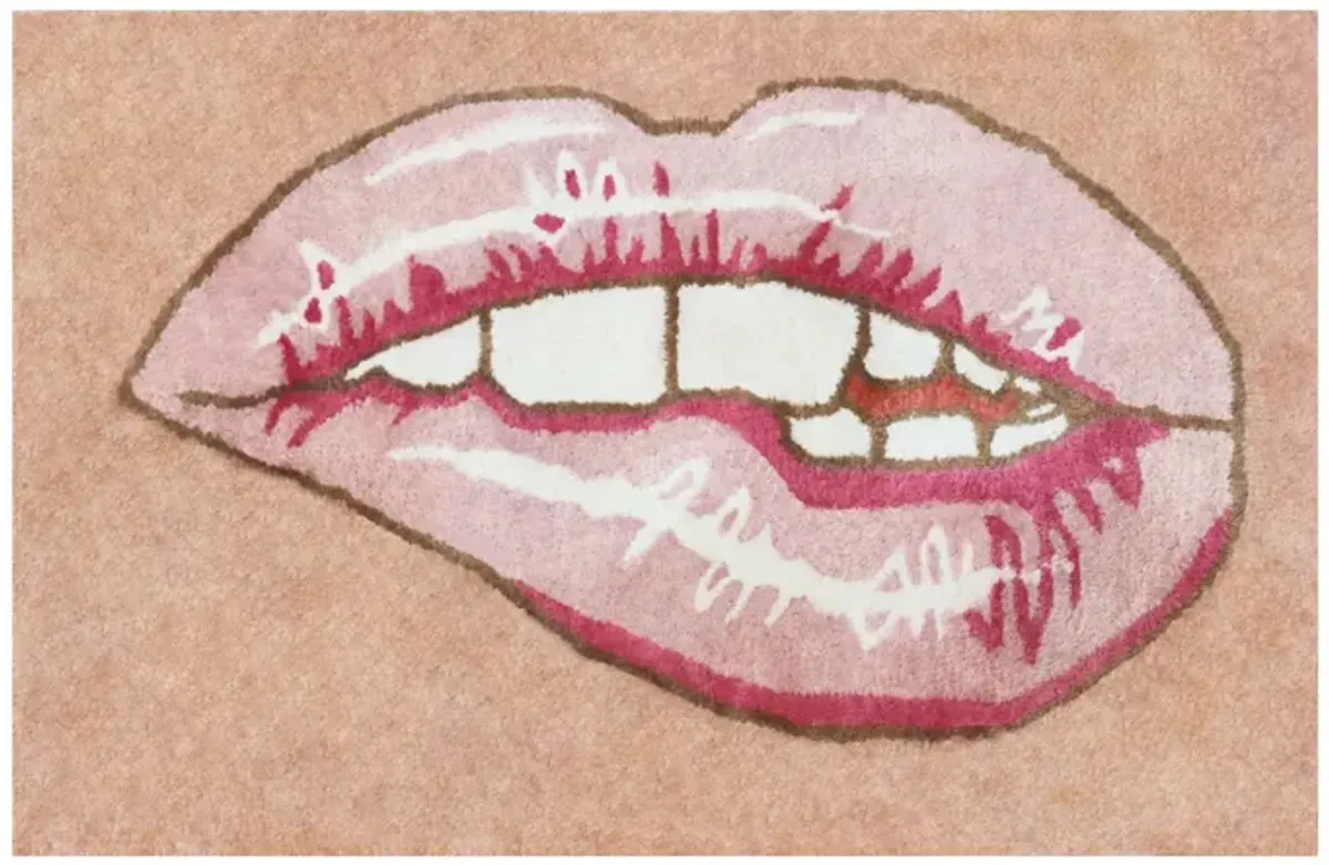 Lip Tease Tufted Mat