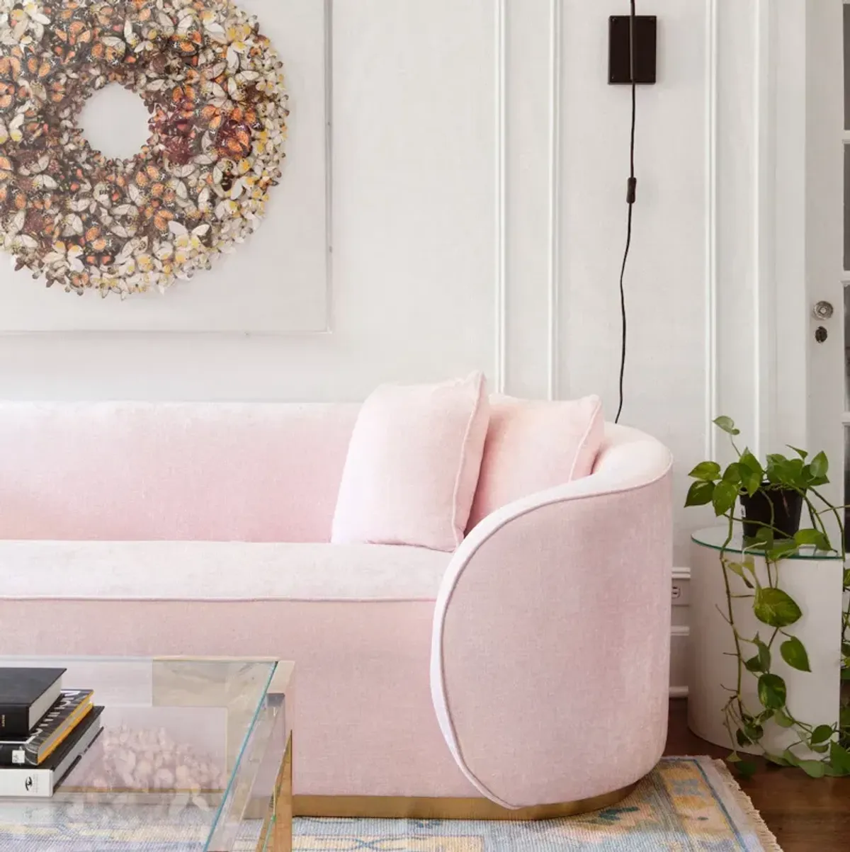 Martita Sofa in Rosewater