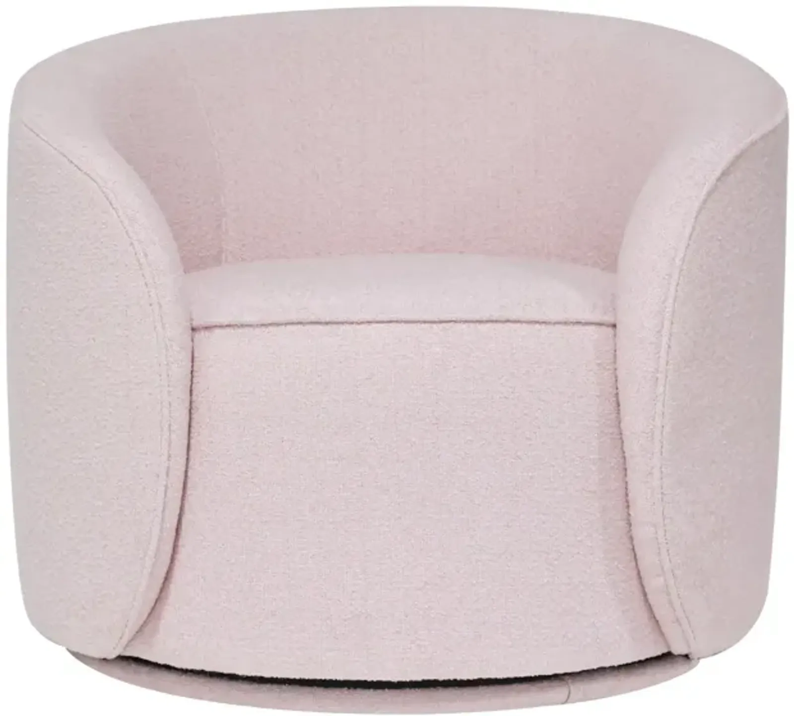 Martita Swivel Chair in Rosewater