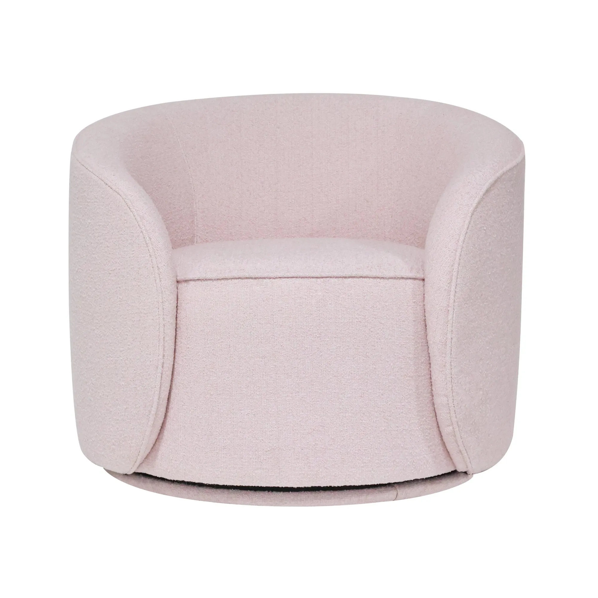 Martita Swivel Chair in Rosewater