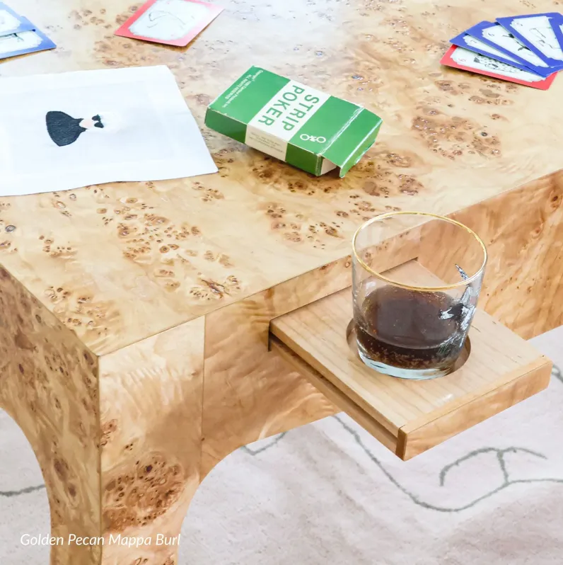 Custom Champagne Problems Game Table