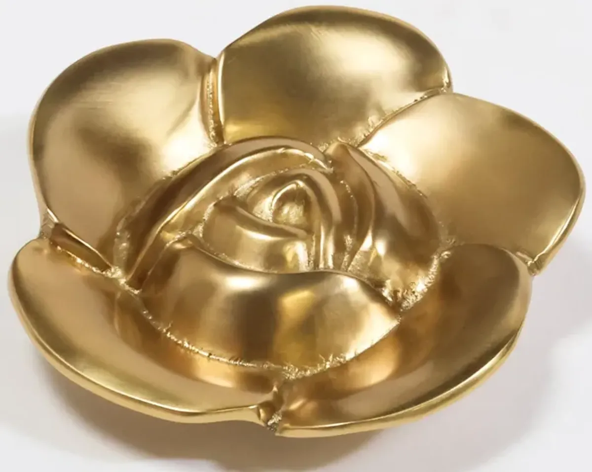 Brass Rose Knob