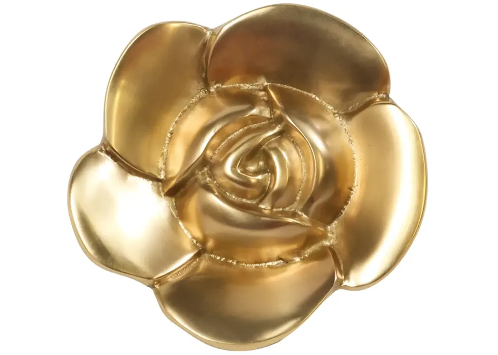 Brass Rose Knob