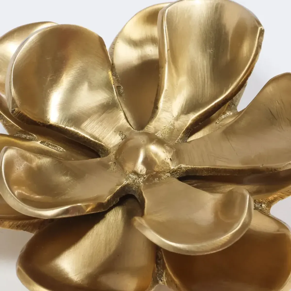 Brass Daisy Knob