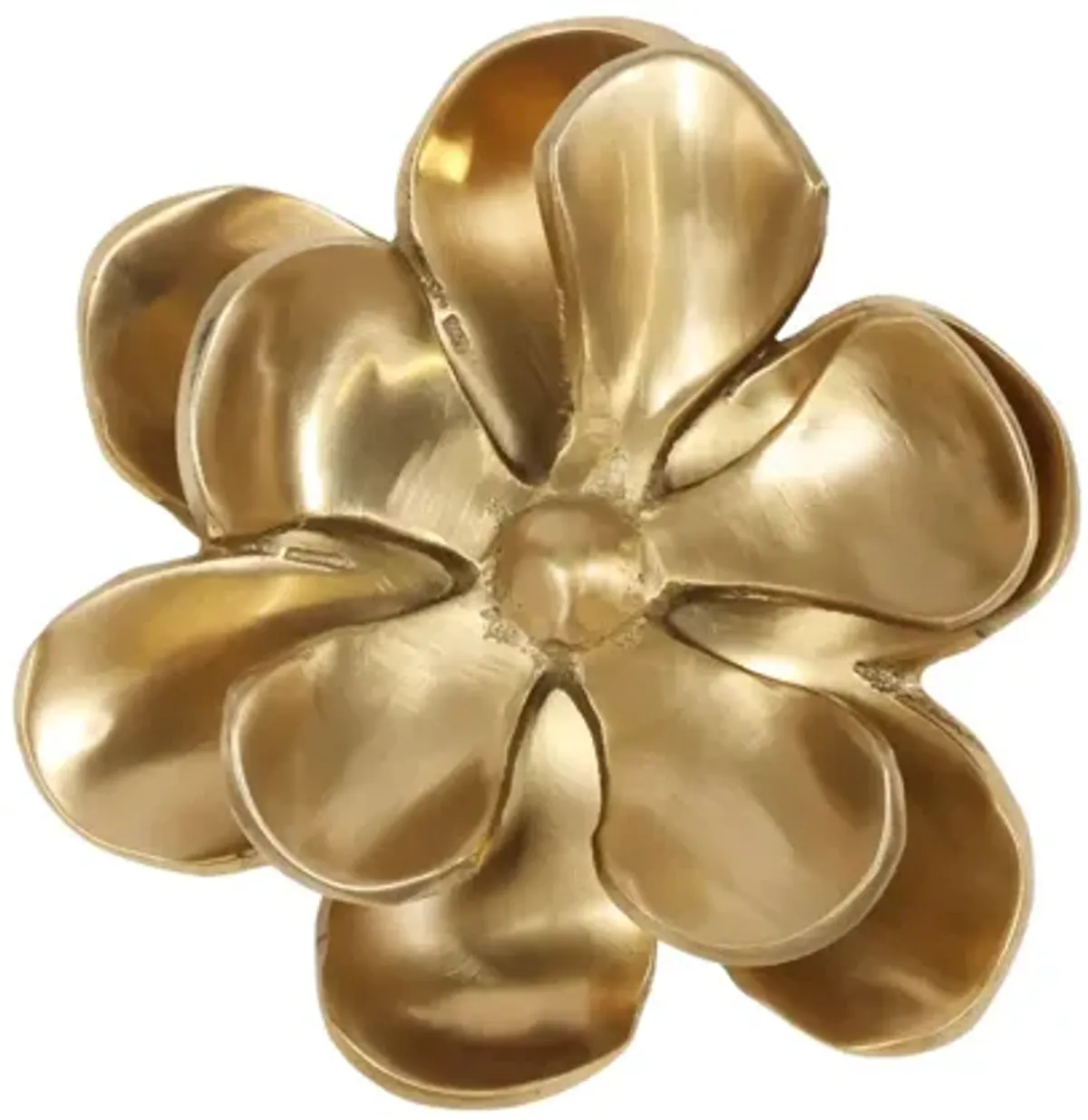 Brass Daisy Knob