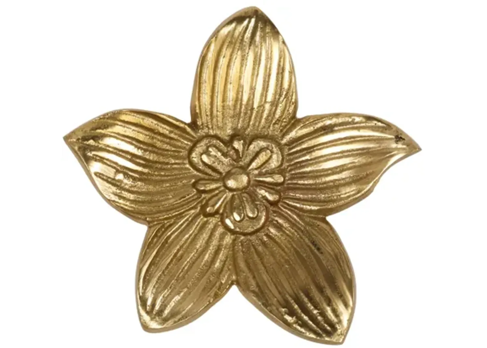 Brass Lily Knob