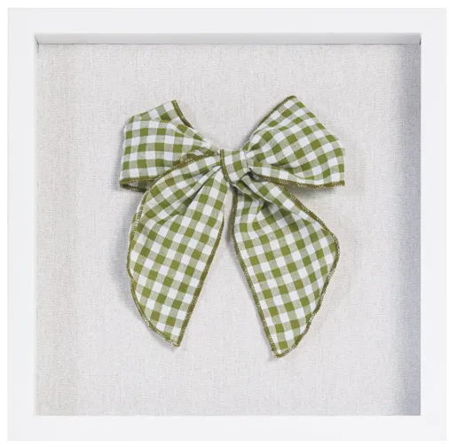 Gretl Bow Series - Green Gingham