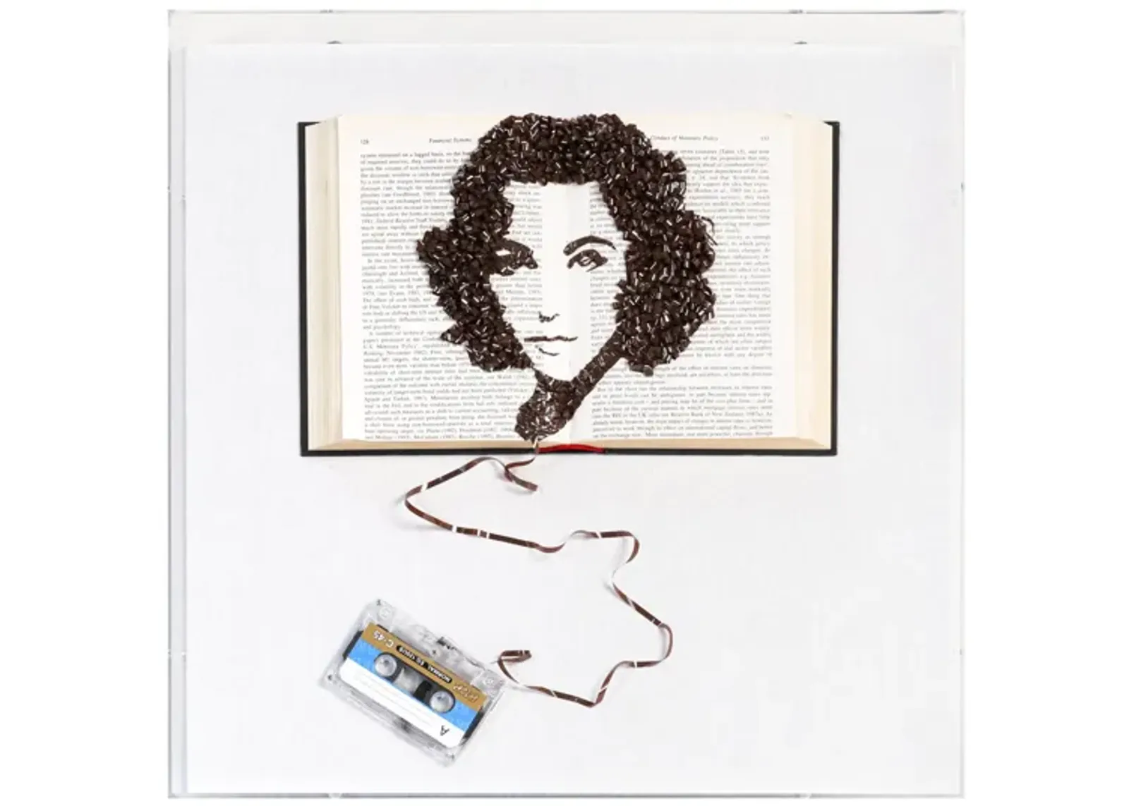 Cassette Portrait - Elizabeth Taylor