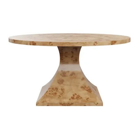 In Stock George Dining Table 60" in Golden Pecan Mappa