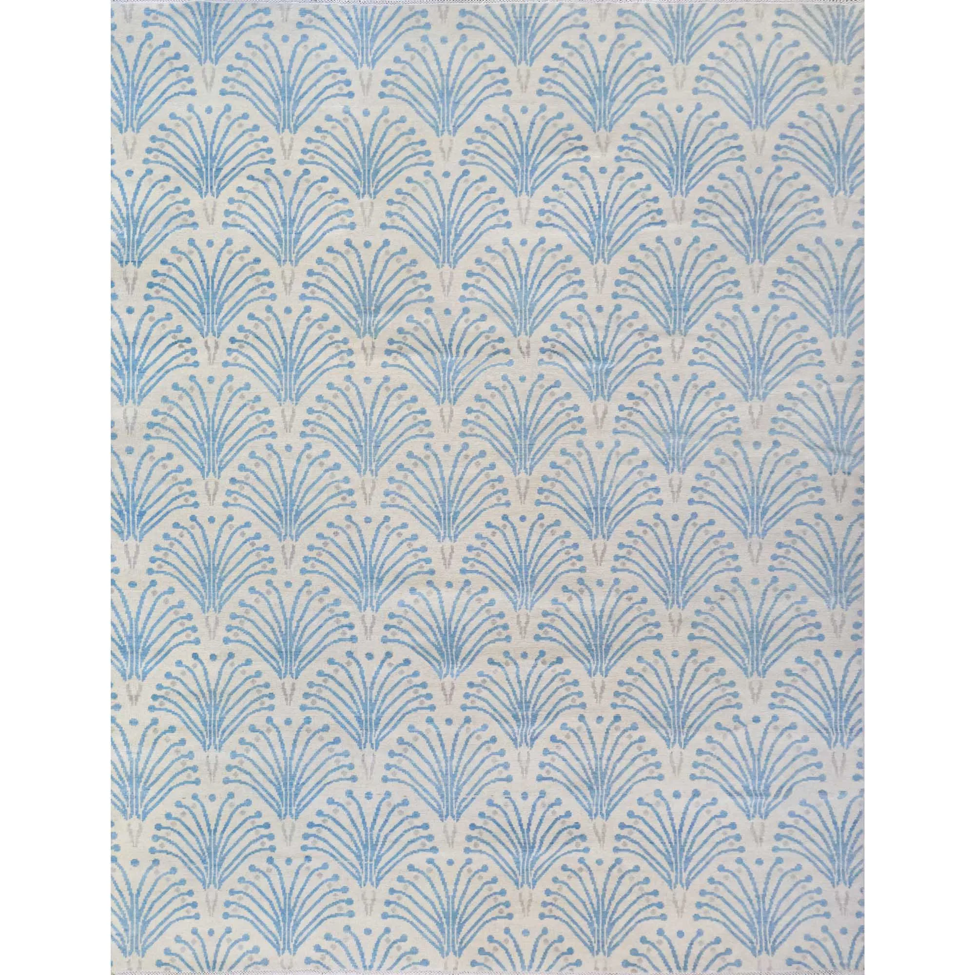 Ashley Ann Blue Turkish Knot Rug