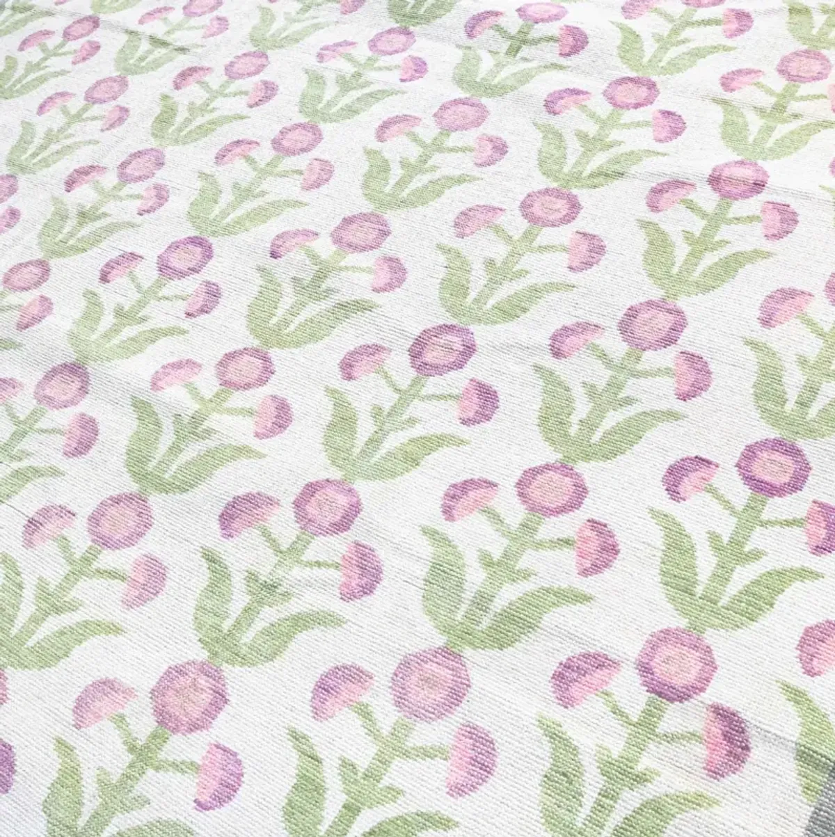 Margaret Lilac Turkish Knot Rug