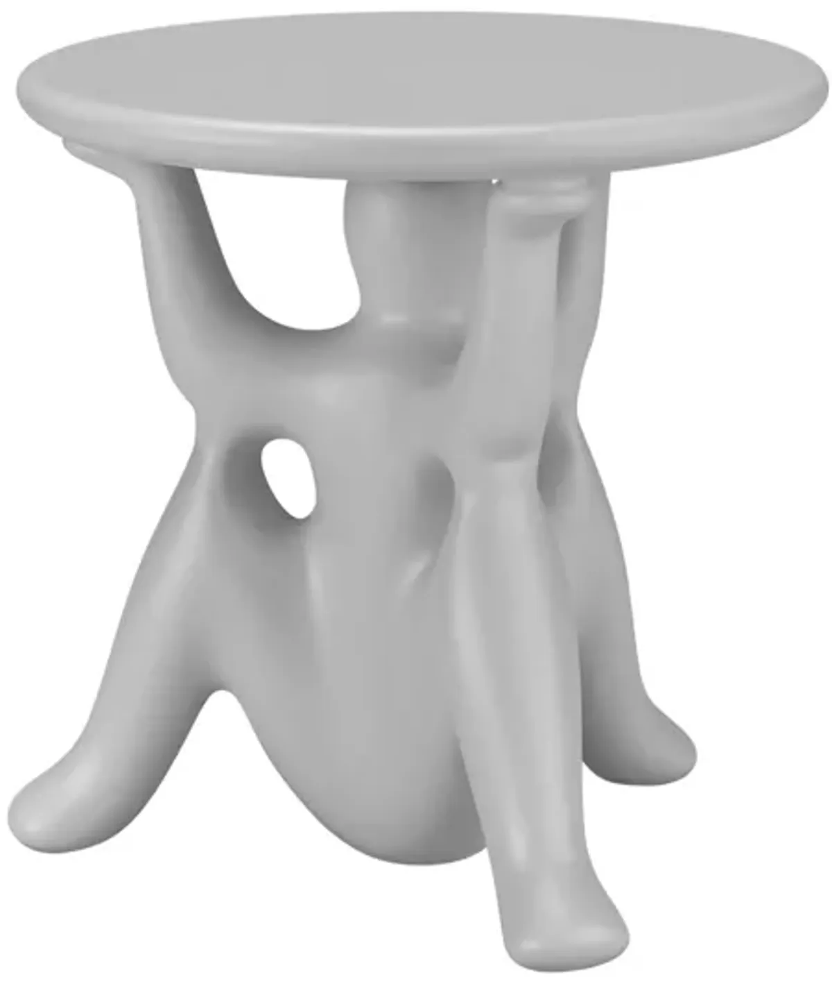 Helpyourself Side Table - Light Grey