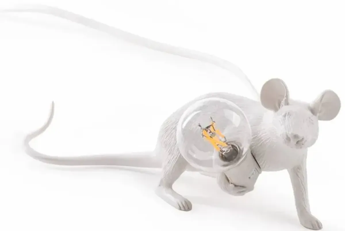 Mouse Lamp - Lie Down by Seletti