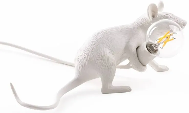 Mouse Lamp - Lie Down by Seletti