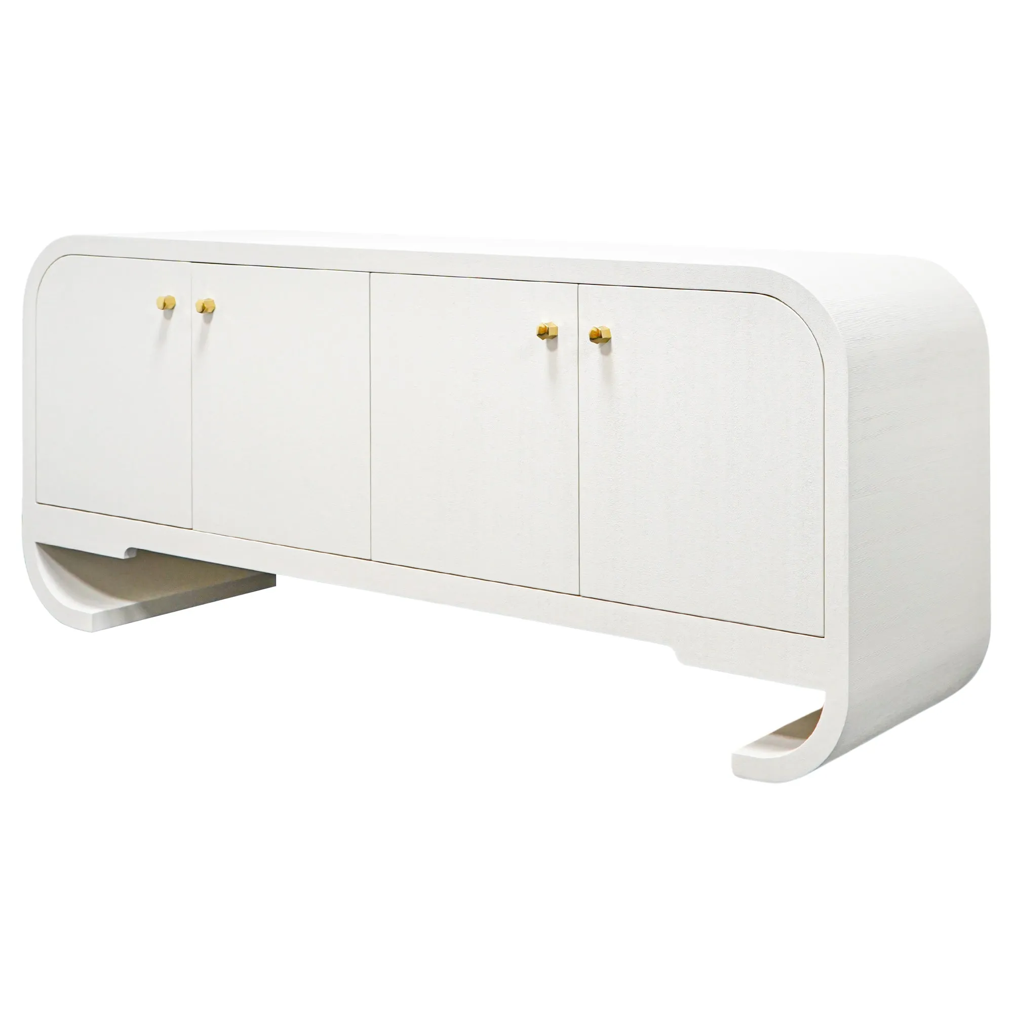 Ruse Credenza in White