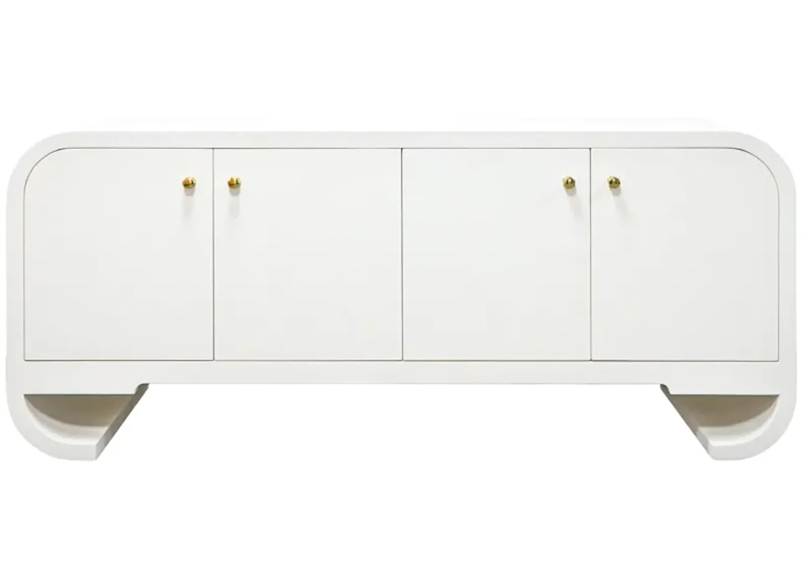 Ruse Credenza in White