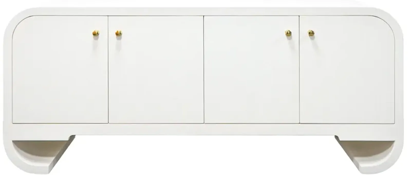 Ruse Credenza in White