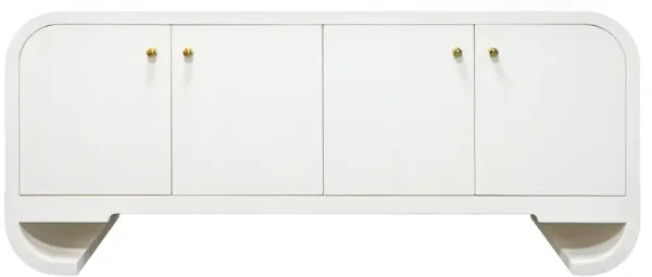 Ruse Credenza in White
