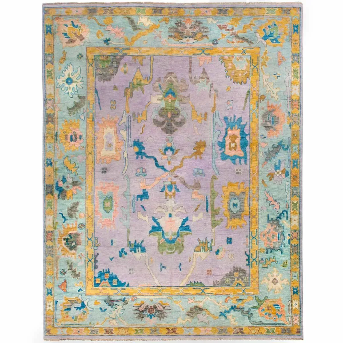 In Stock 8x10 Ziba Turkish Knot Rug