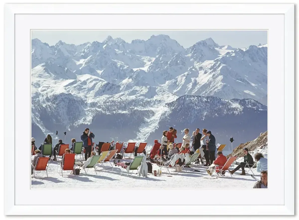 Getty Images 'Lounging in Verbier' by Slim Aarons