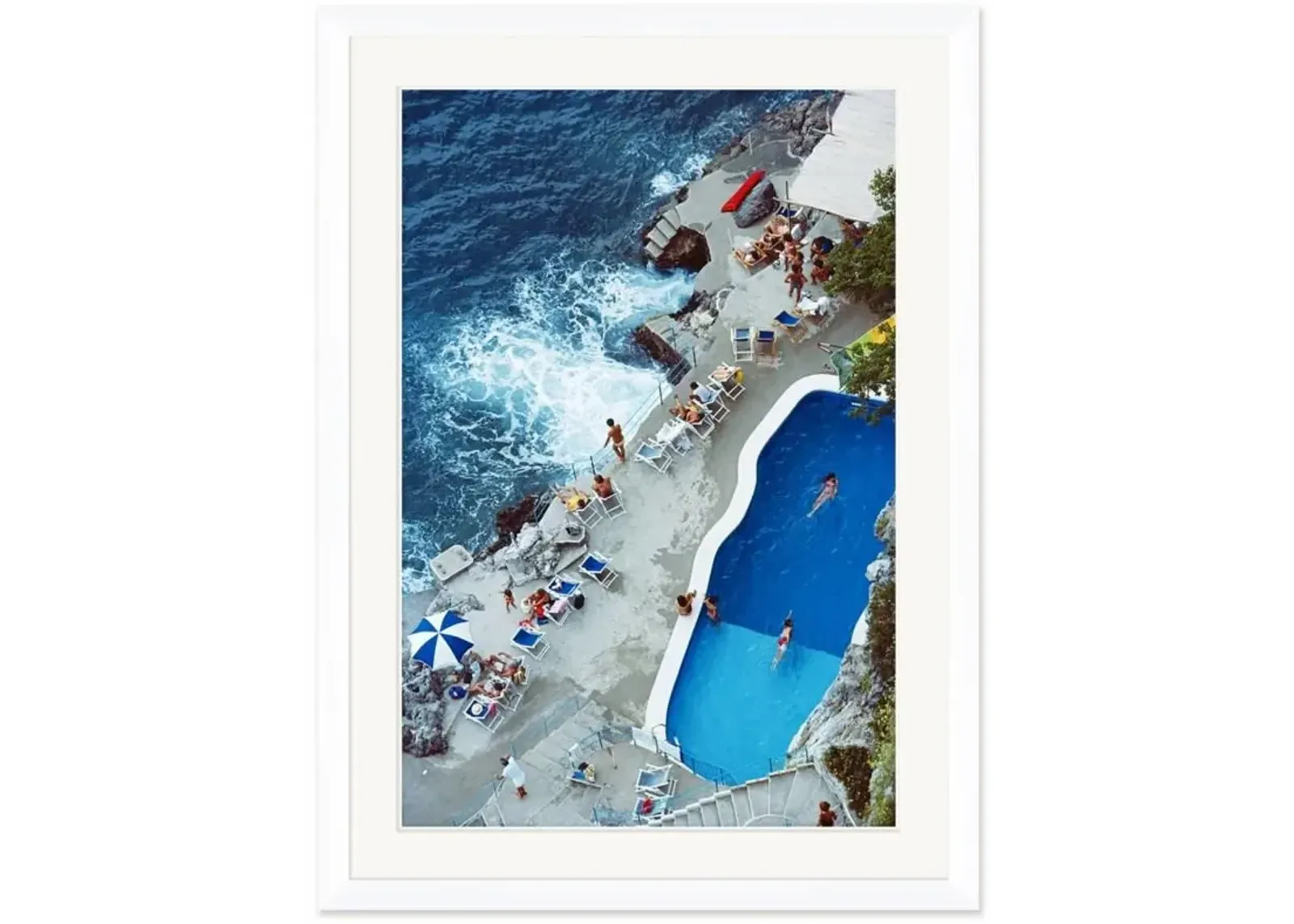 Getty Images 'Pool on Amalfi Coast' by Slim Aarons