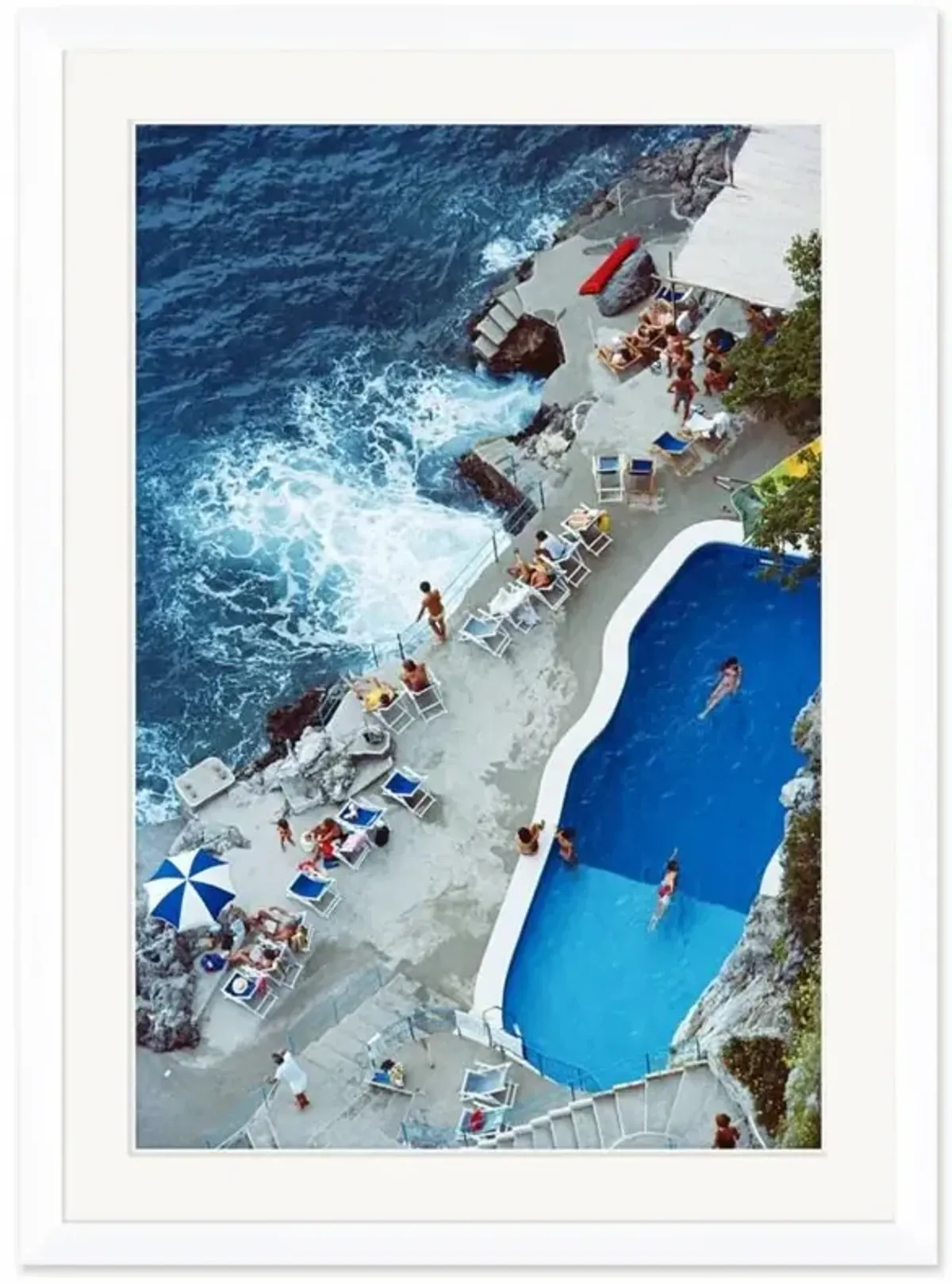 Getty Images 'Pool on Amalfi Coast' by Slim Aarons