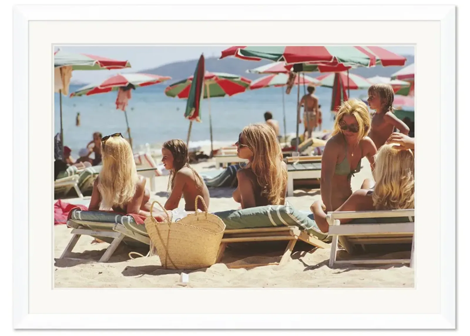 Getty Images 'Saint-Tropez Beach' by Slim Aarons