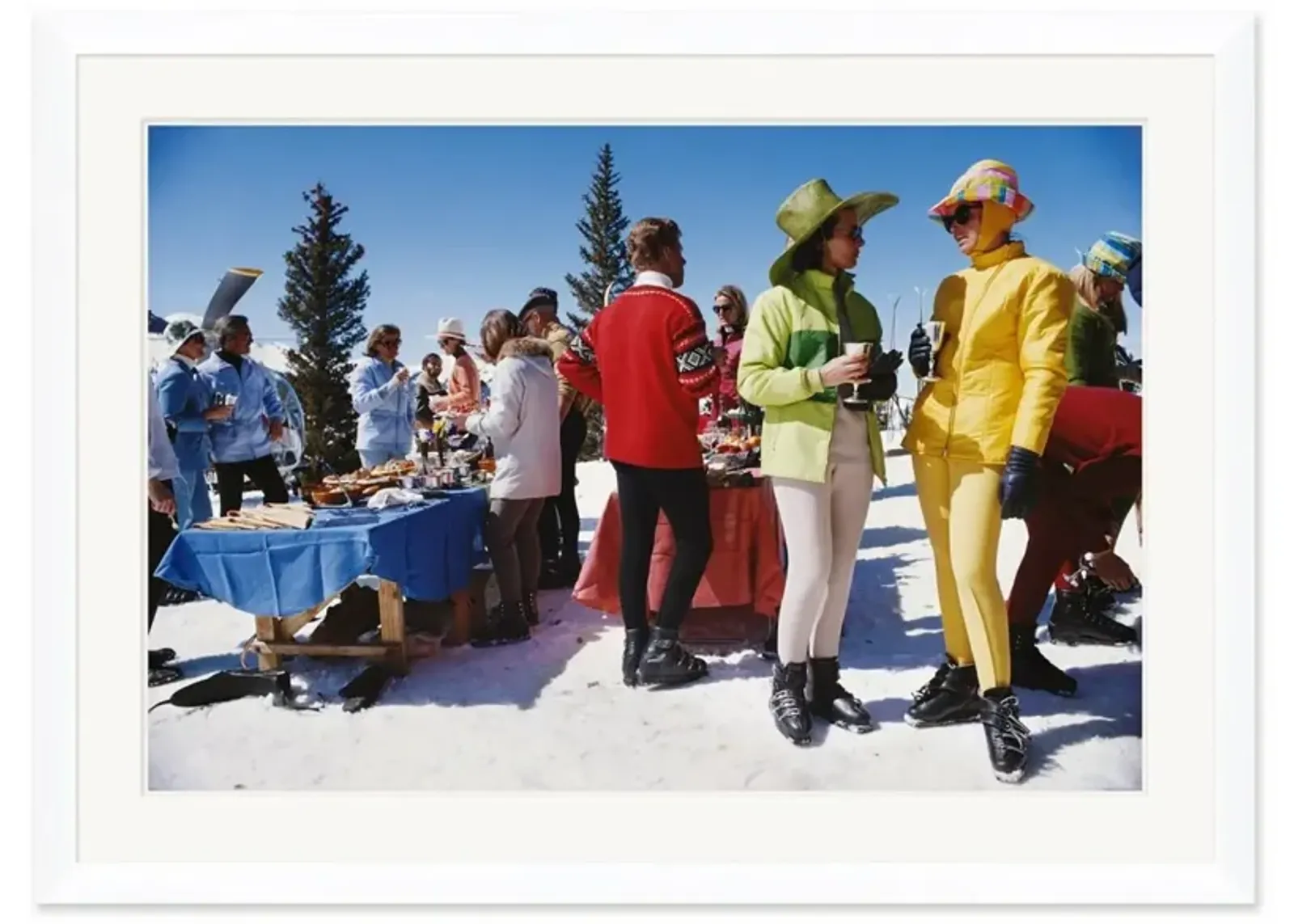 Getty Images 'Snowmass Gathering' by Slim Aarons