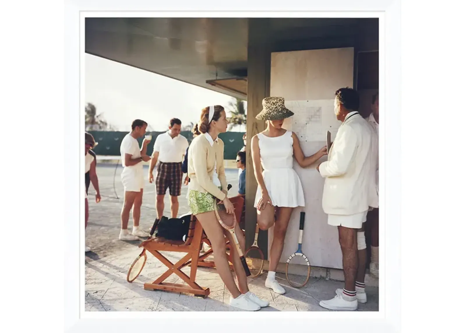 Getty Images ‘Tennis in the Bahamas’ by Slim Aarons