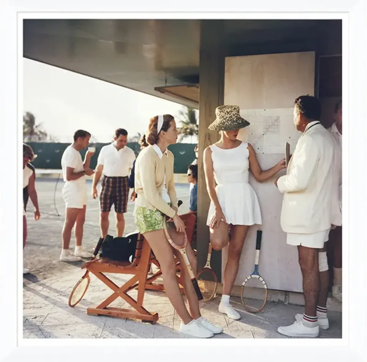 Getty Images ‘Tennis in the Bahamas’ by Slim Aarons