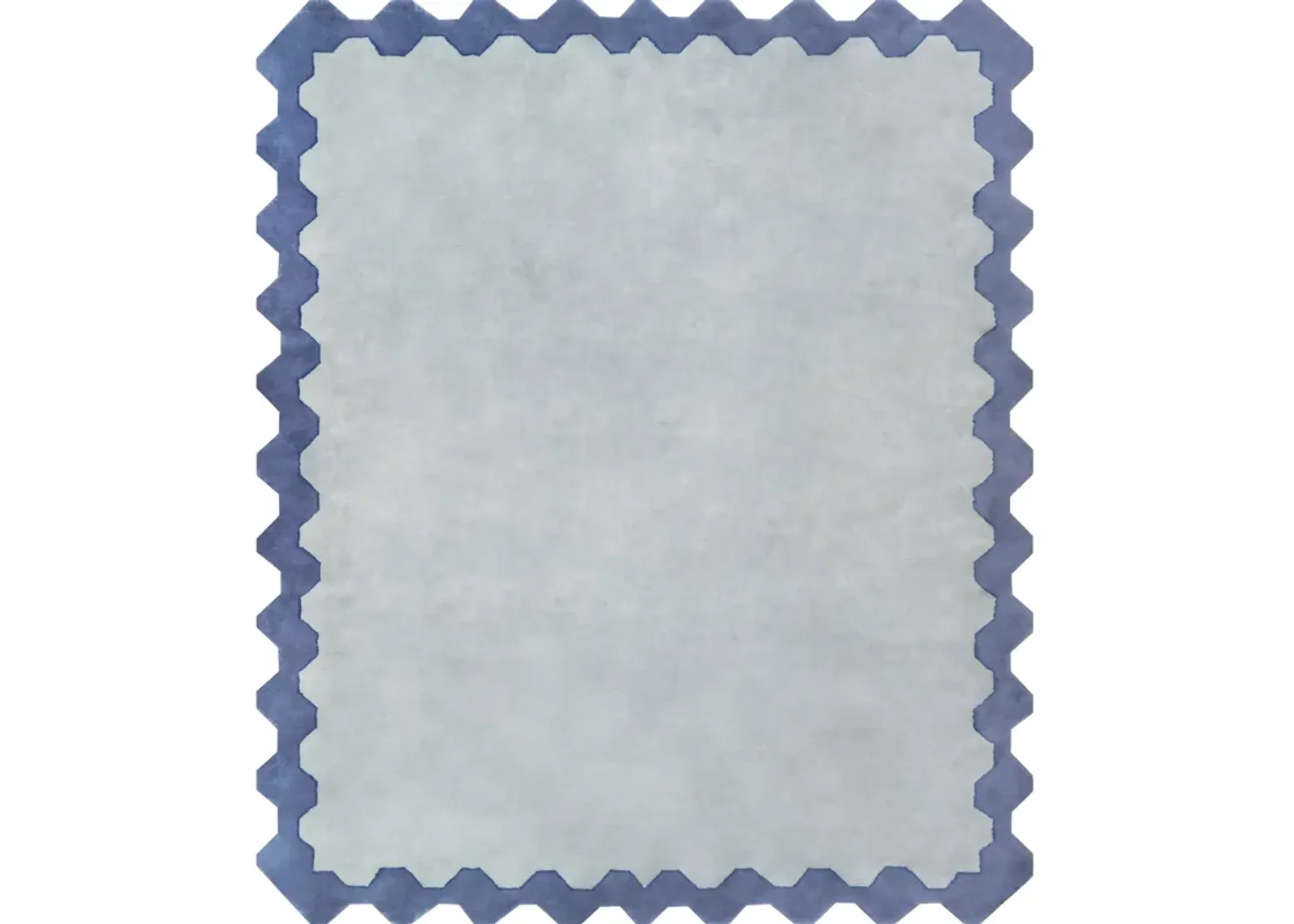 Andrews Ice Blue Tufted Rug