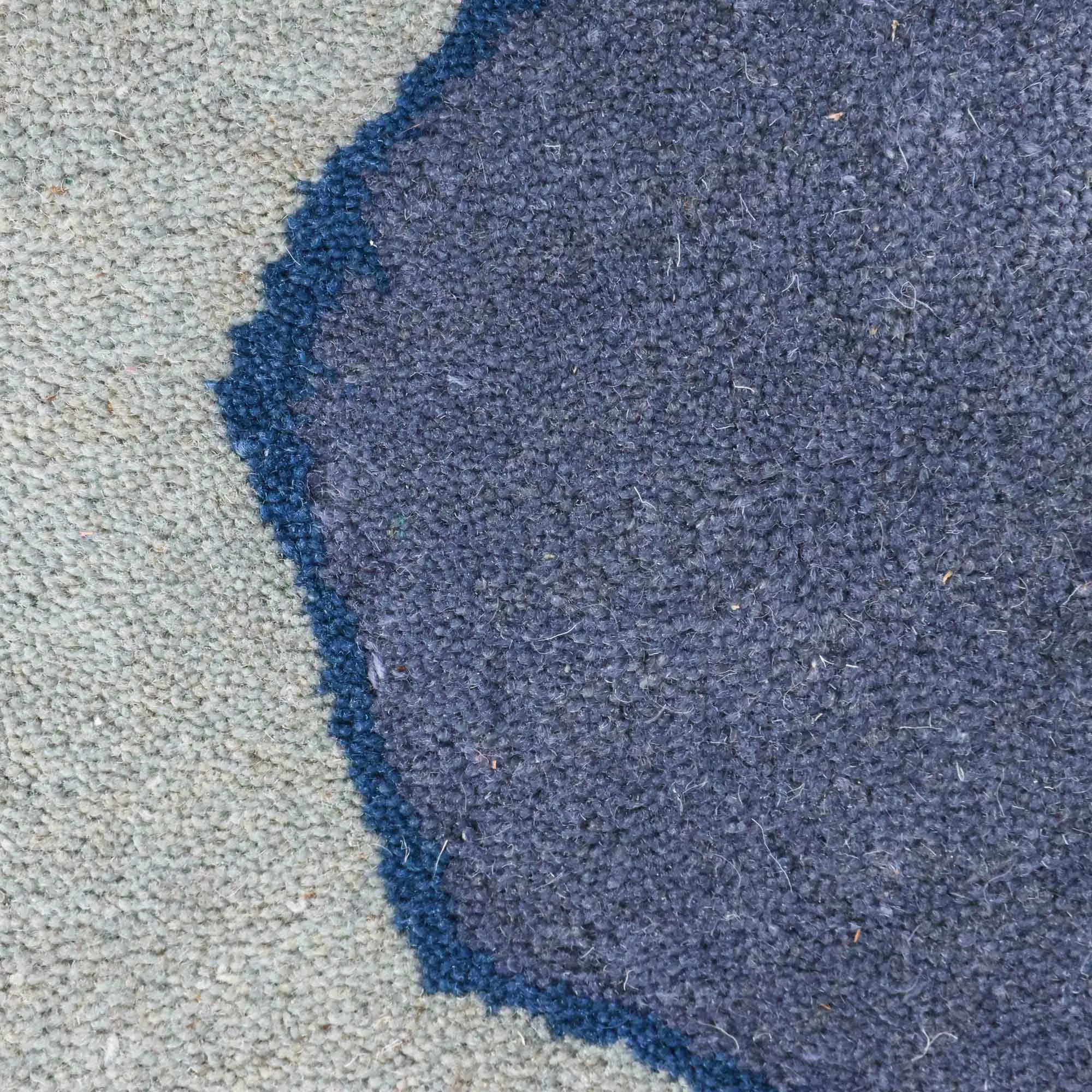 Andrews Ice Blue Tufted Rug