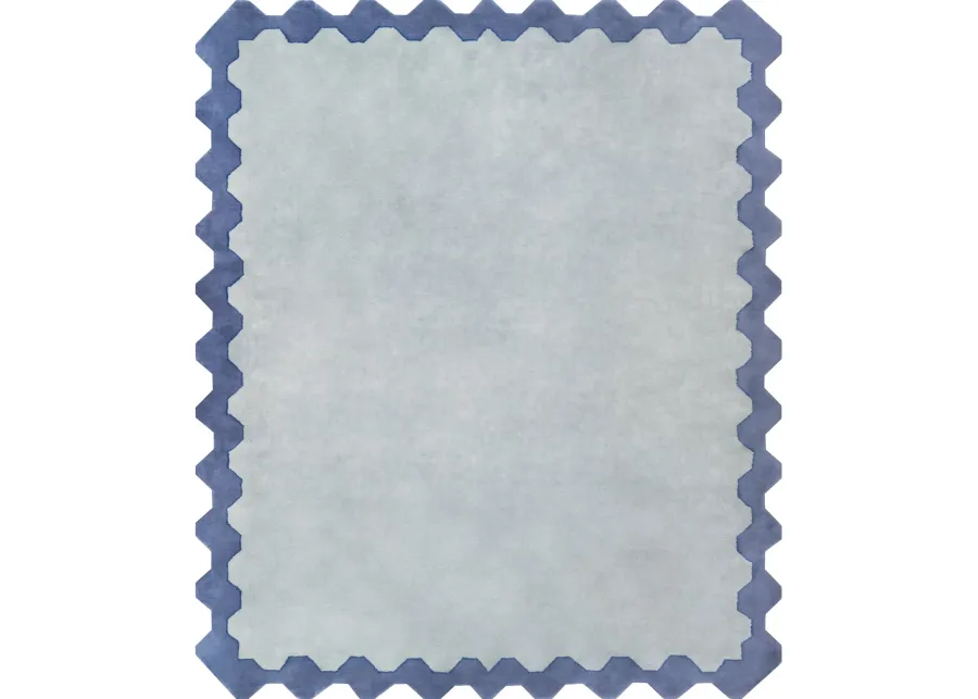 Andrews Ice Blue Tufted Rug