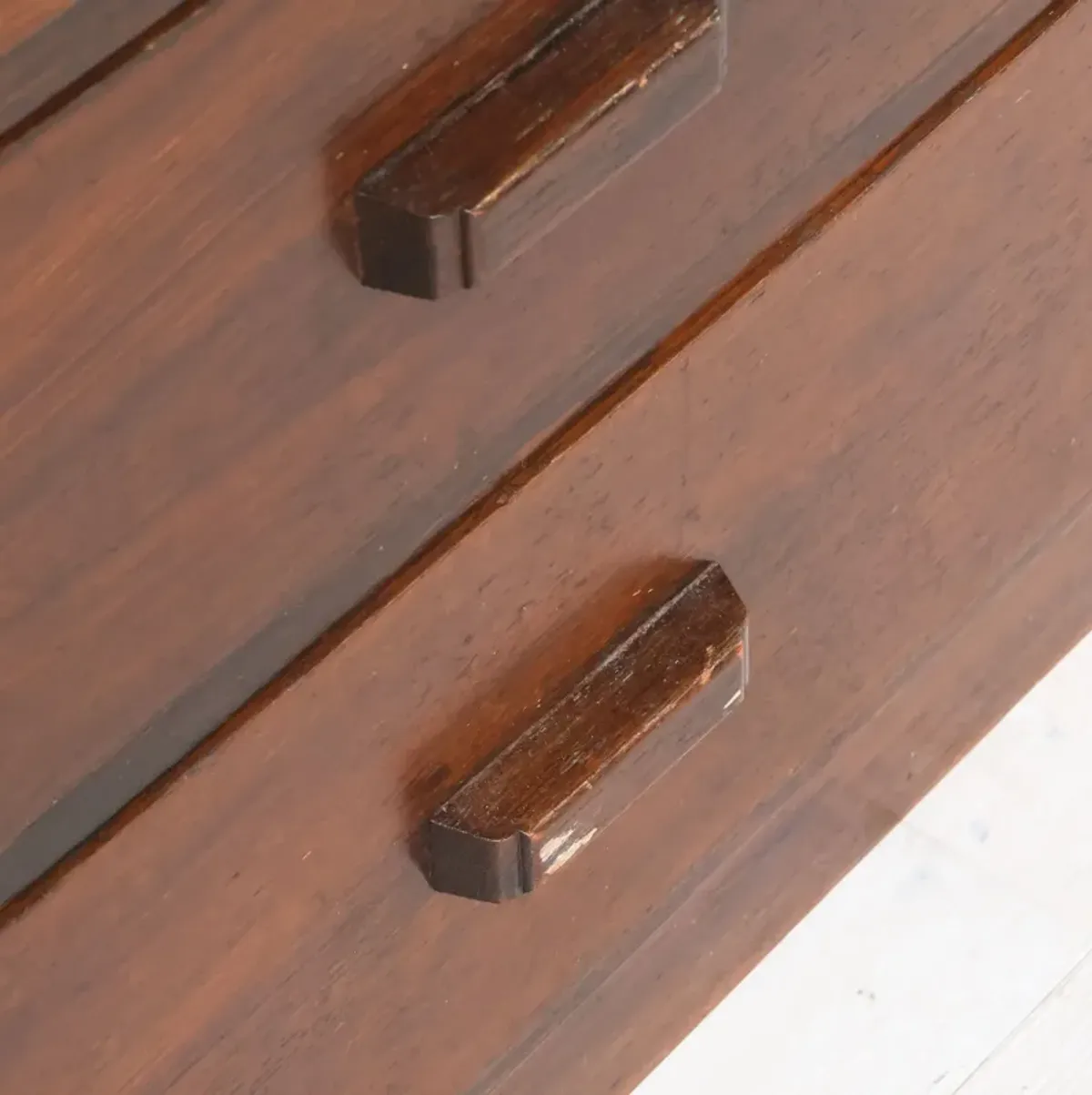 Pair of Vintage Mahogany Chests