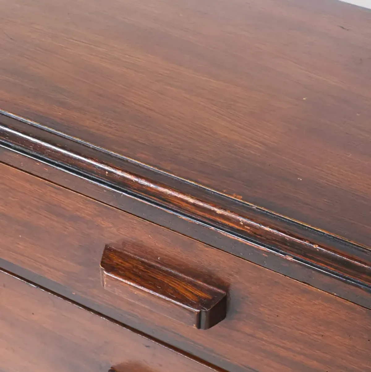 Pair of Vintage Mahogany Chests