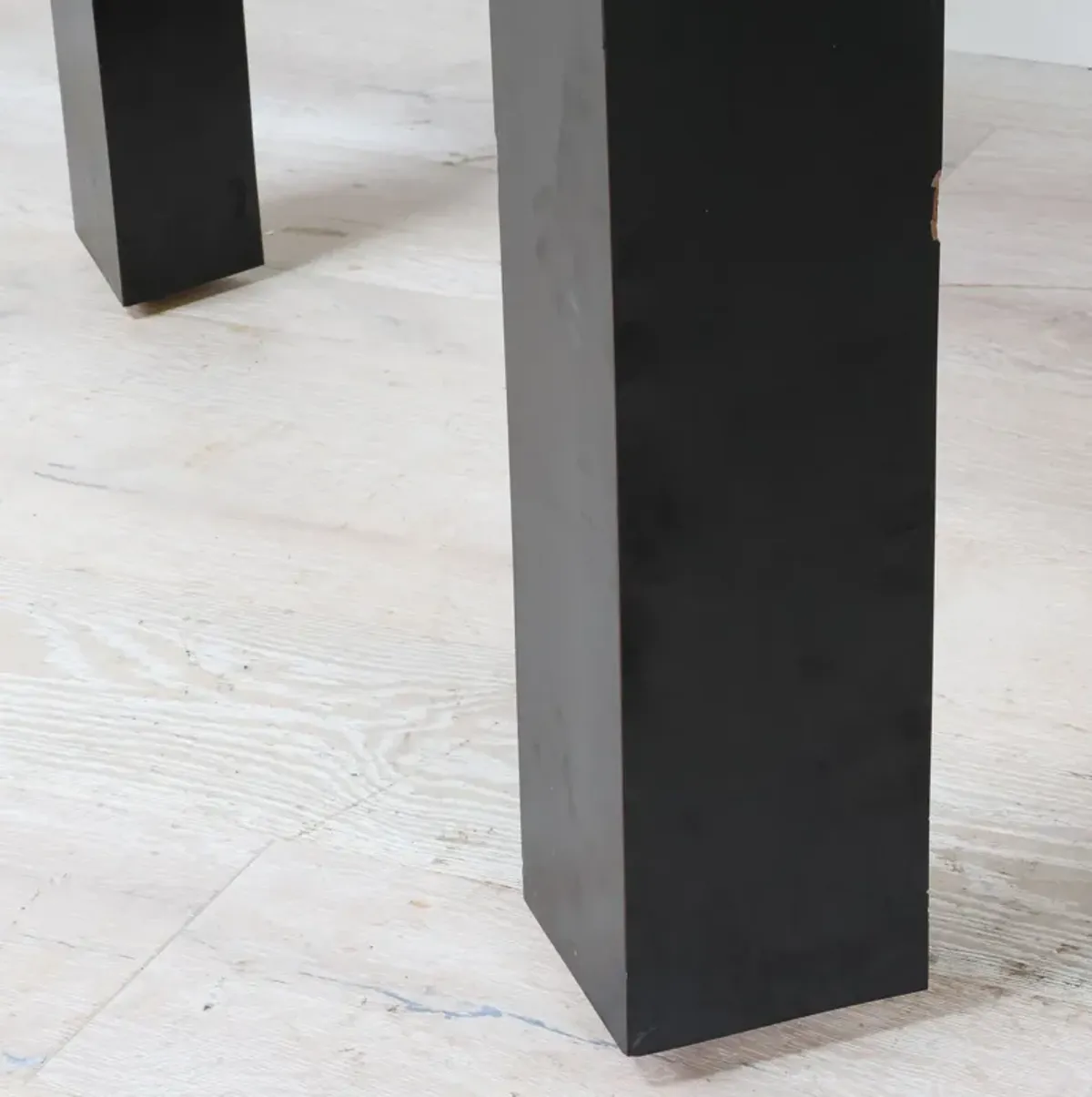 Black Mica Corner Desk