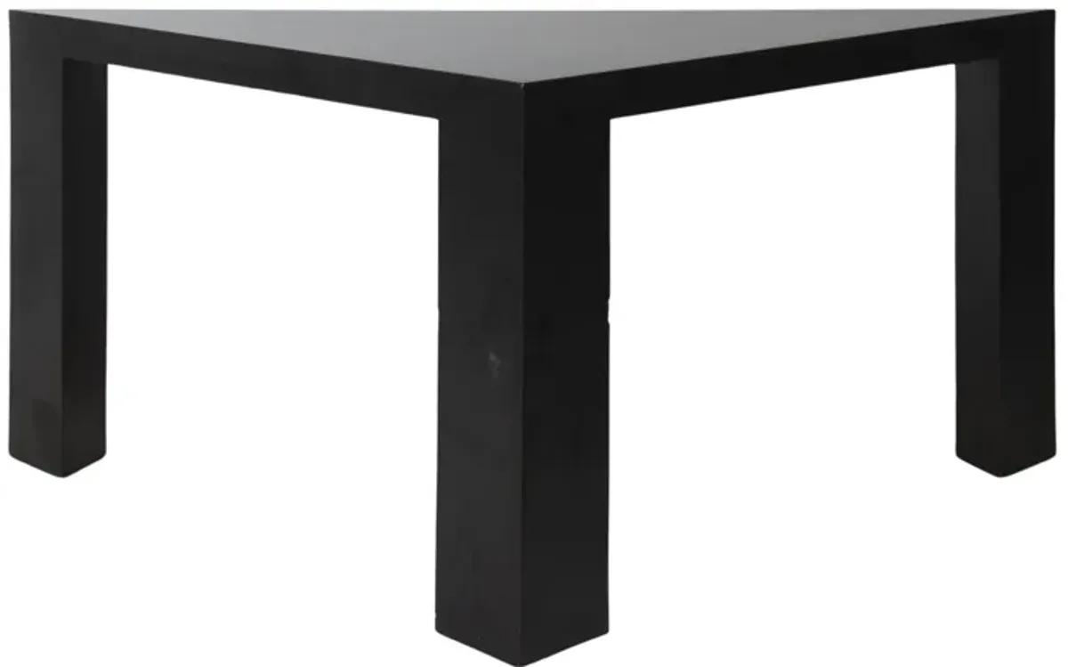 Black Mica Corner Desk