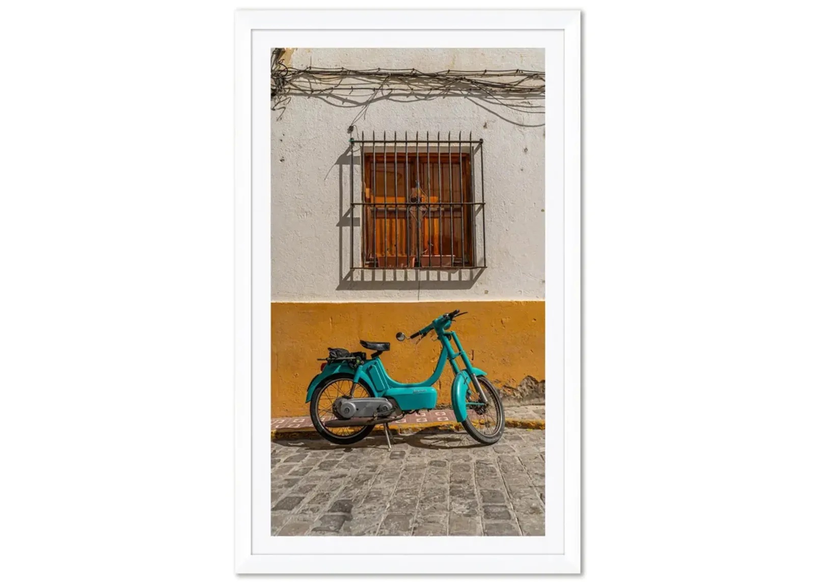 ‘Blue Vespa Spain’ by Zach Warner