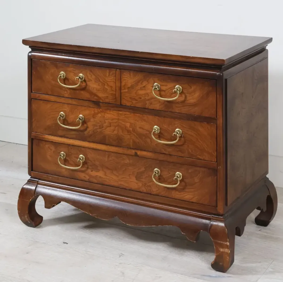 Four Drawer Chest with Ming Hardware