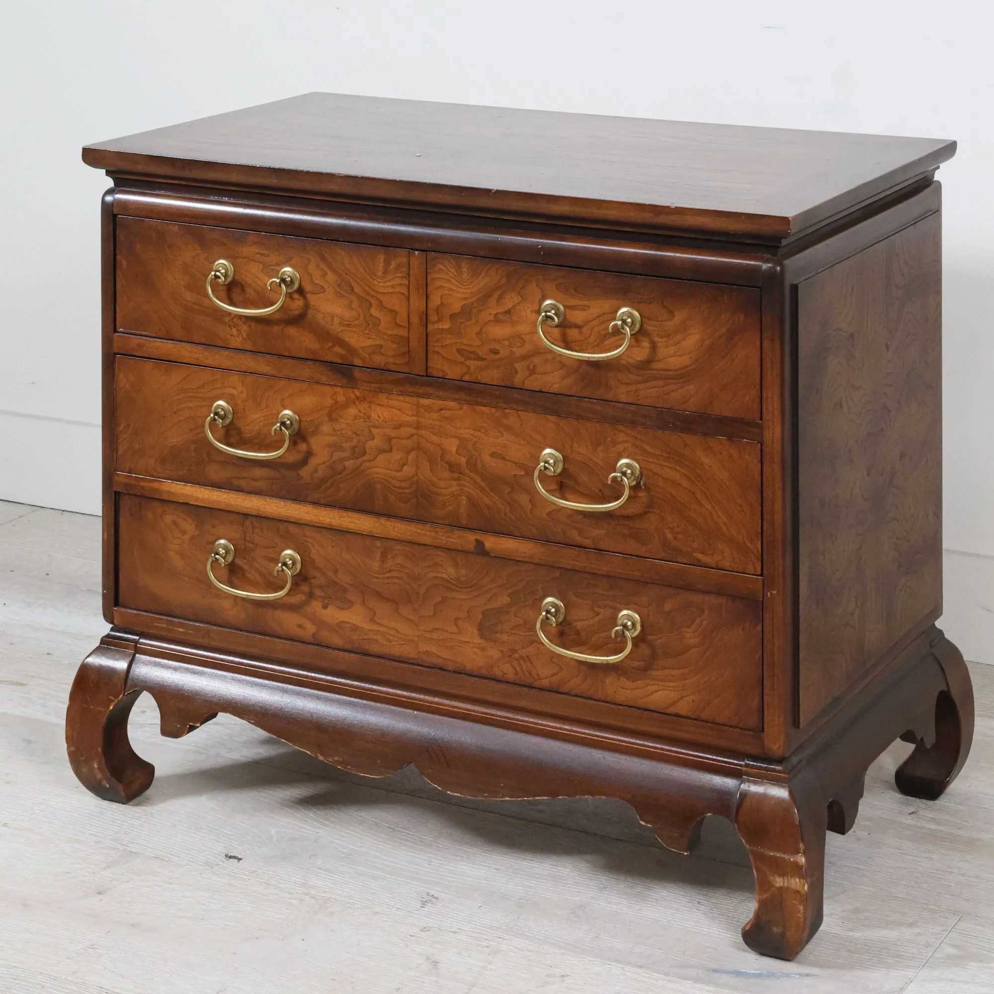 Four Drawer Chest with Ming Hardware