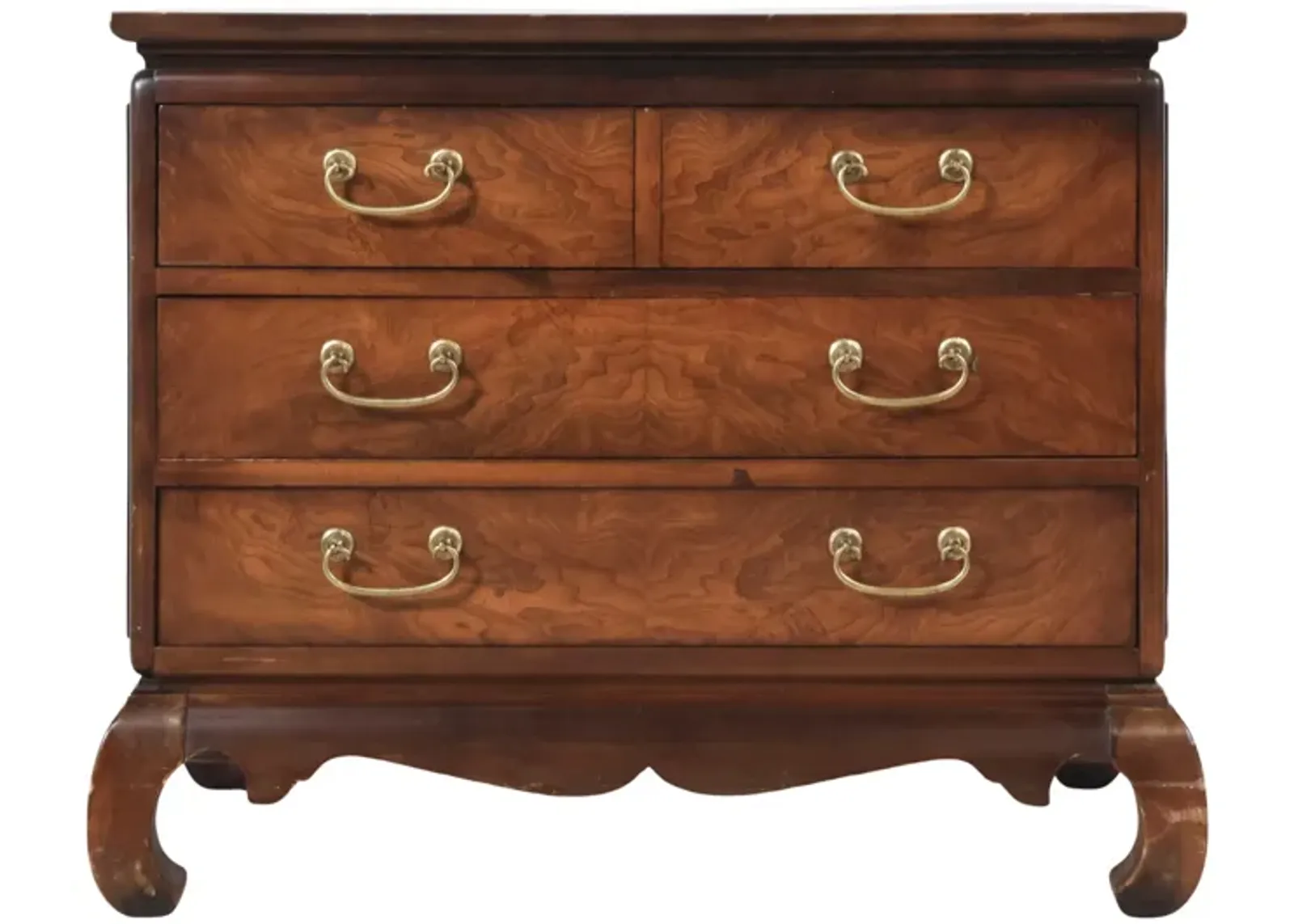 Four Drawer Chest with Ming Hardware