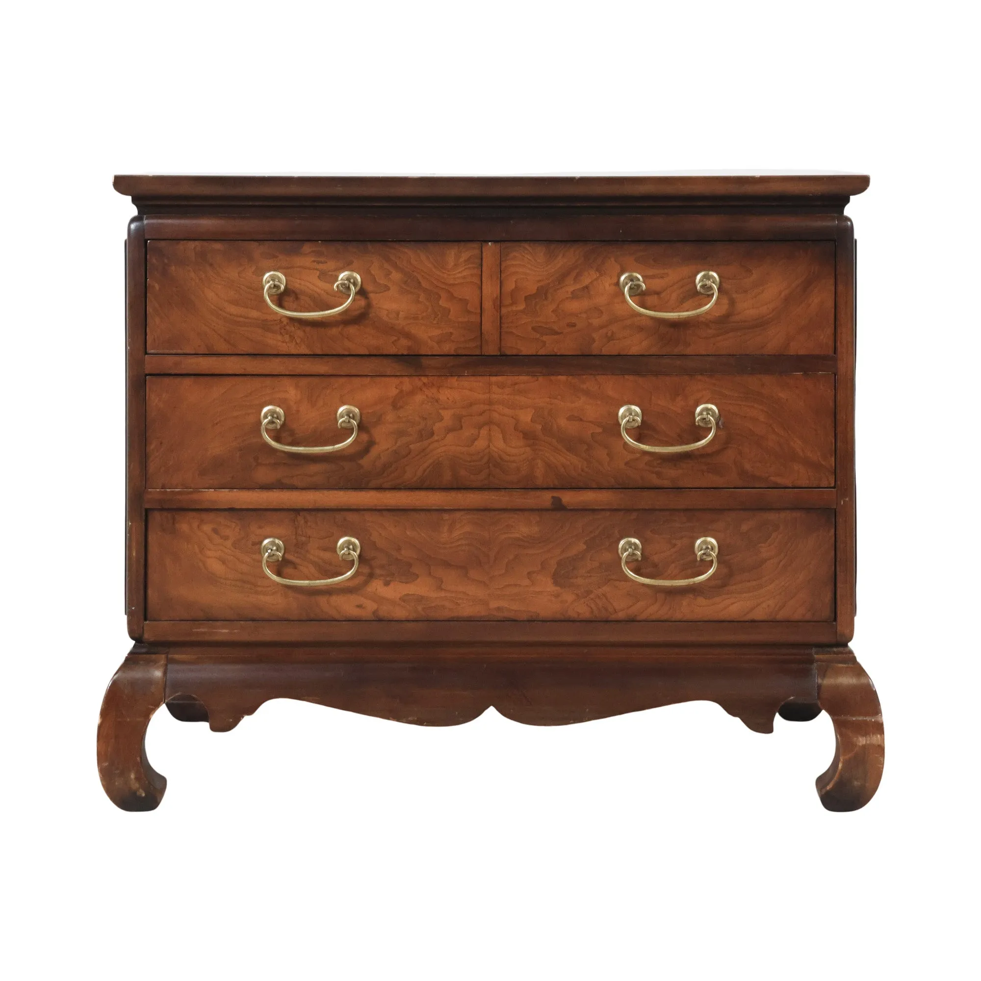 Four Drawer Chest with Ming Hardware