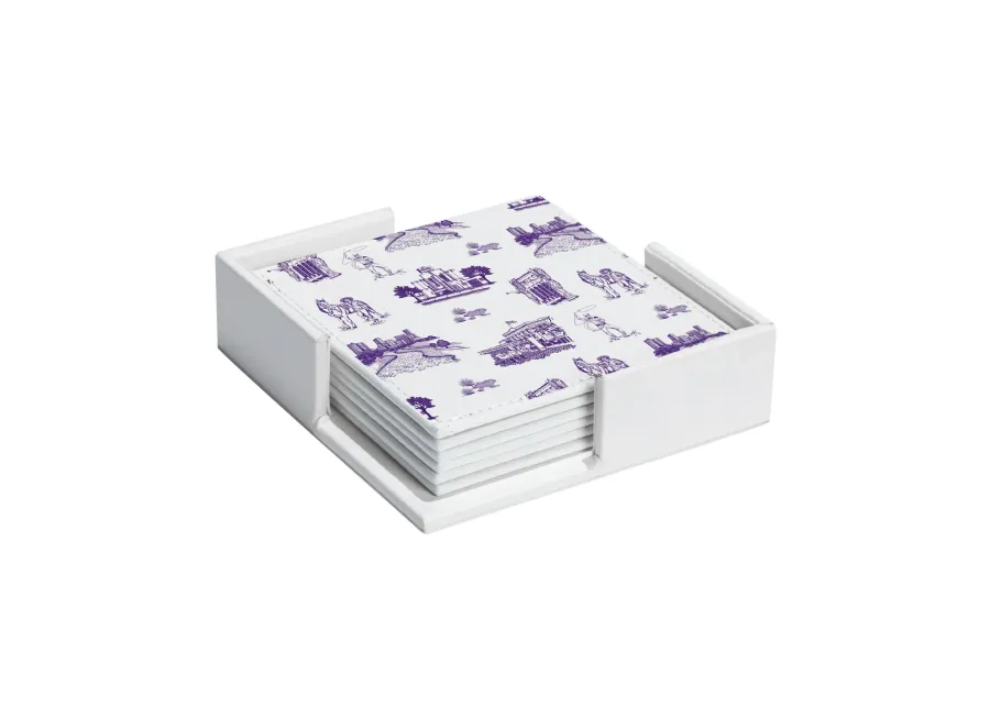 Fort Worth Coasters - Purple